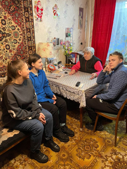 В гостях у почетного жителя города Апатиты.